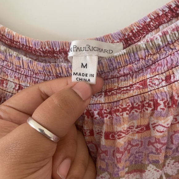 John Paul Richard off the should blouse - Picture 4 of 4